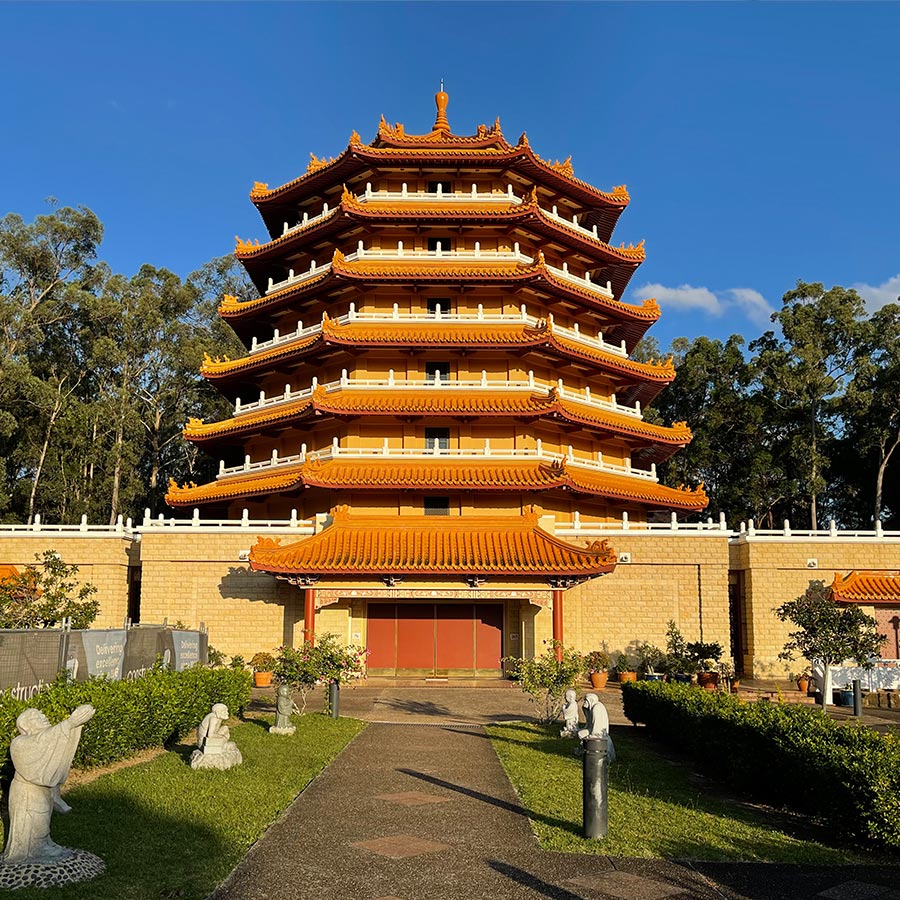 Pagoda at Chung Tian Temple