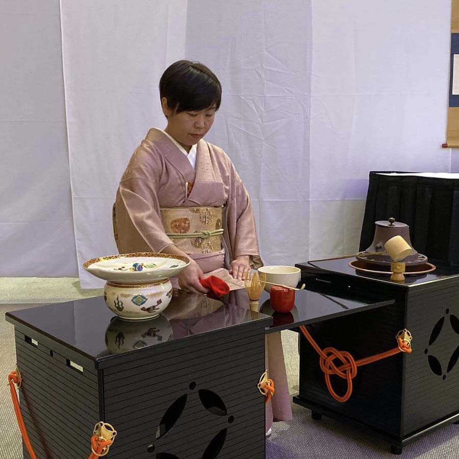 Japanese tea ceremony demostration